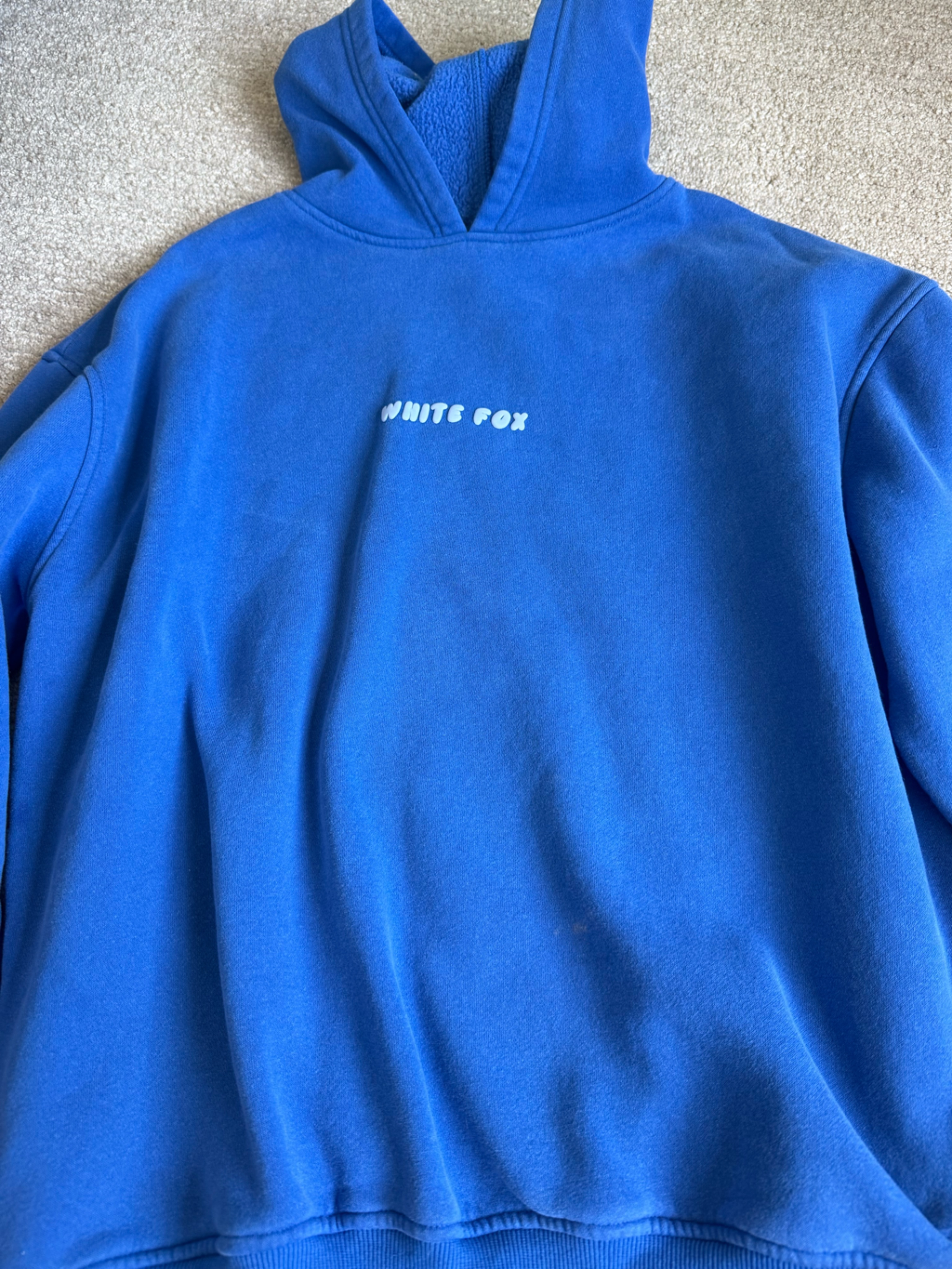 White Fox Boutique Royal Blue Hooded Sweatshirt